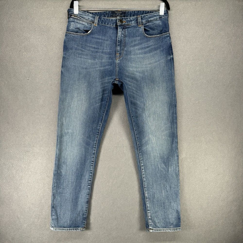 Scotch & Soda Jeans Womens Size 30x30 Actual 27.5" Skinny High Waist Faded Wash
